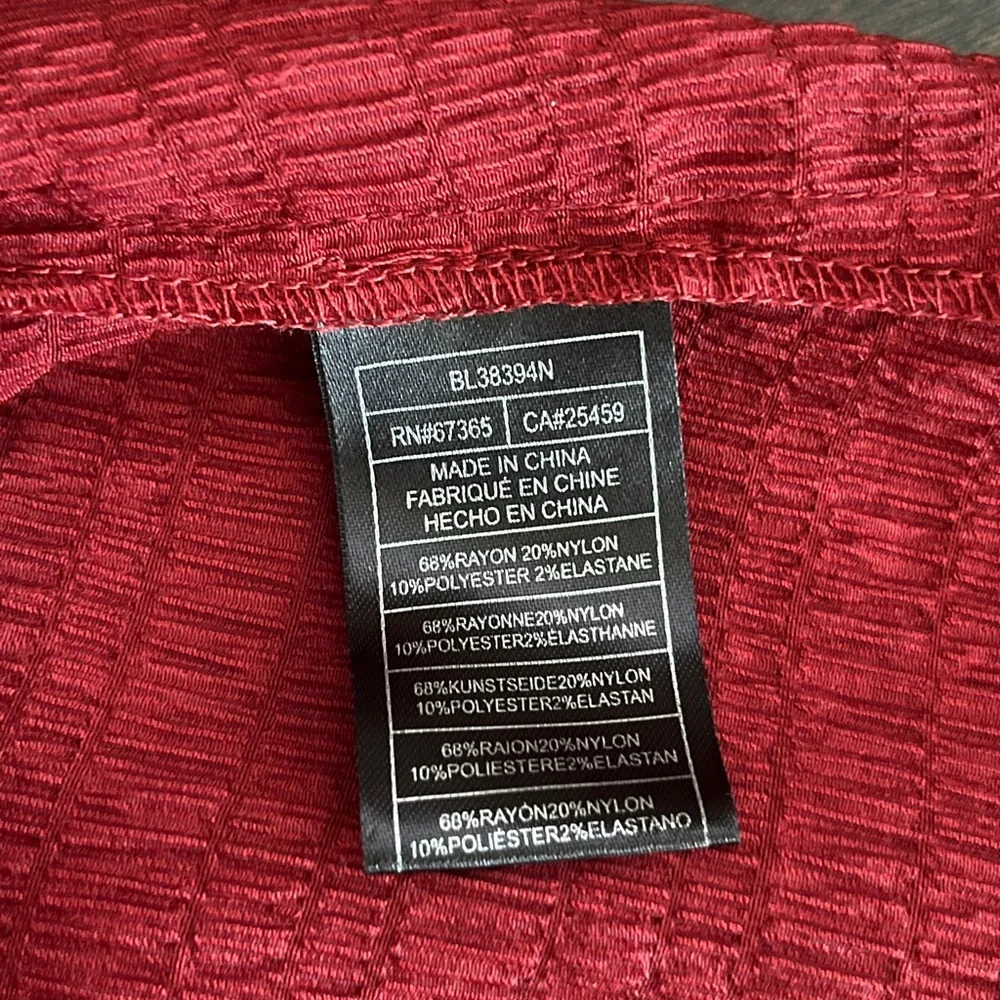 BB Dakota Maroon Dress by Steve Madden – Size Medium - Picture 6 of 7